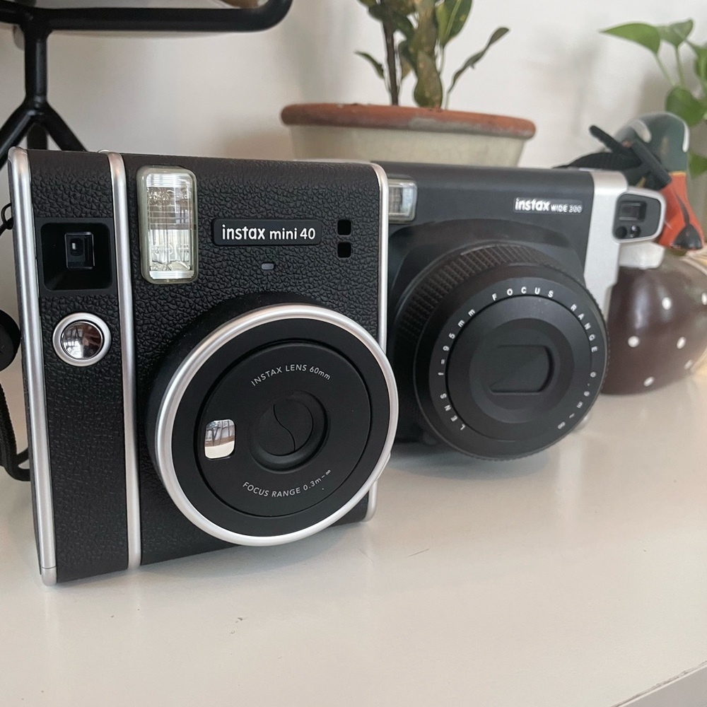 Double The Fun with two Polaroid Cameras + film!